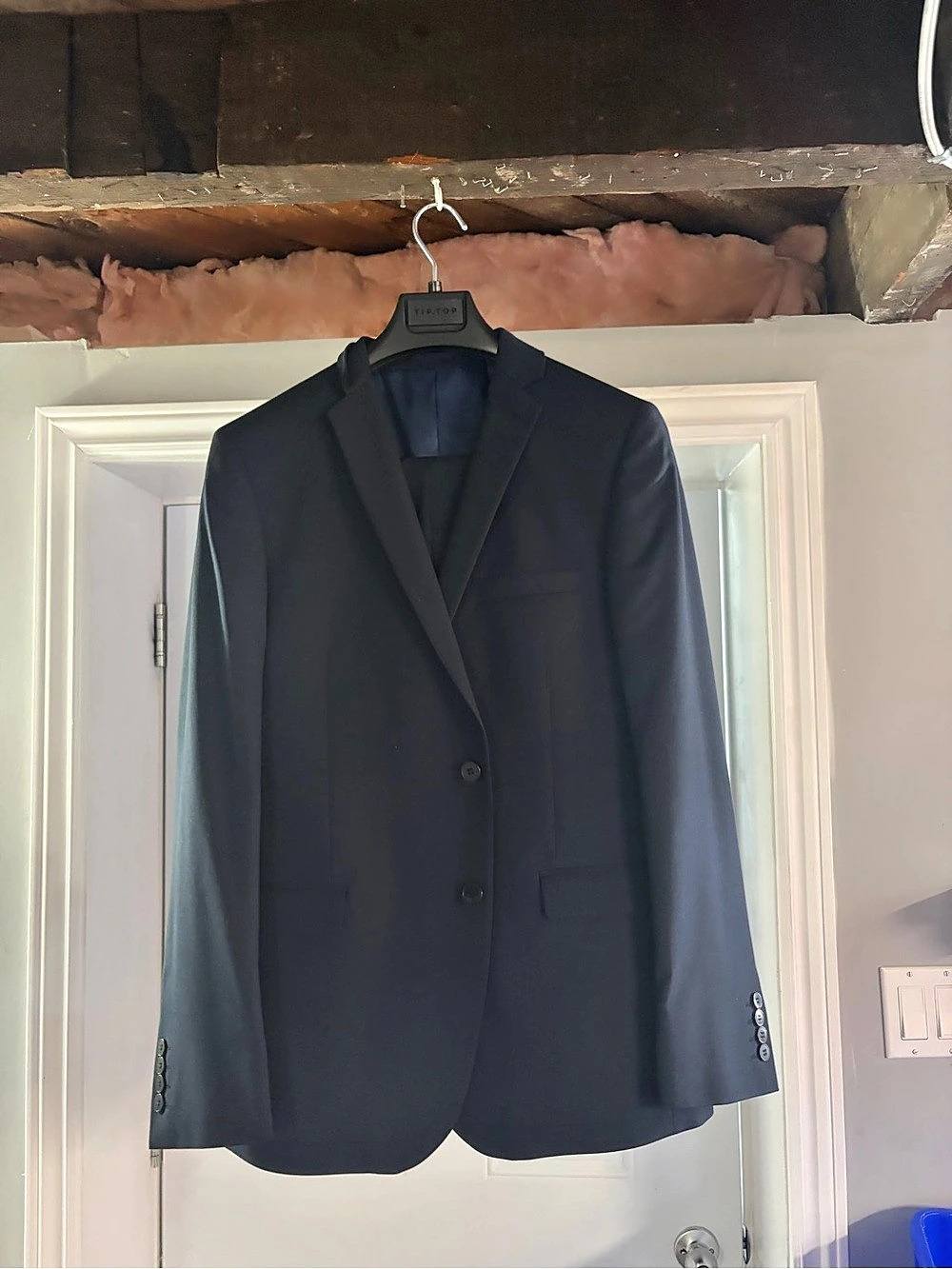 Tip Top Men's Navy Blue Blazer and Accessories